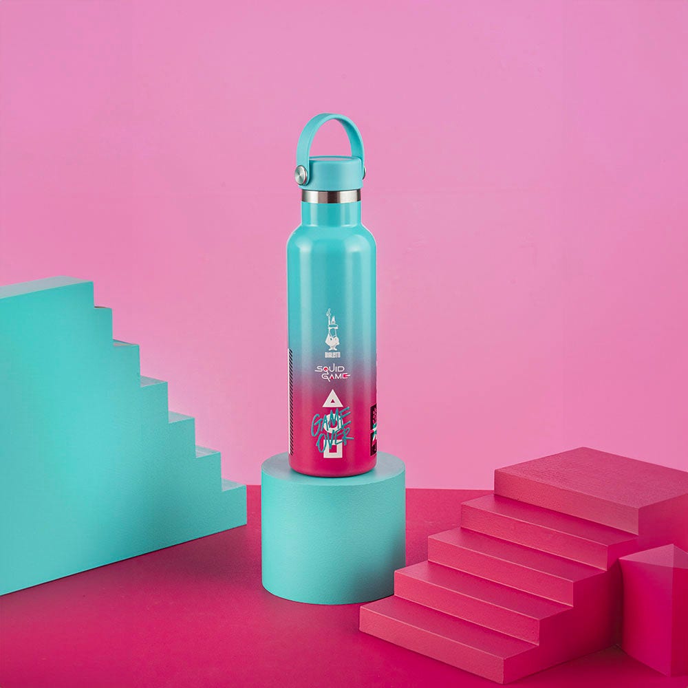 Bialetti Squid Game Thermal Bottle - 600ml