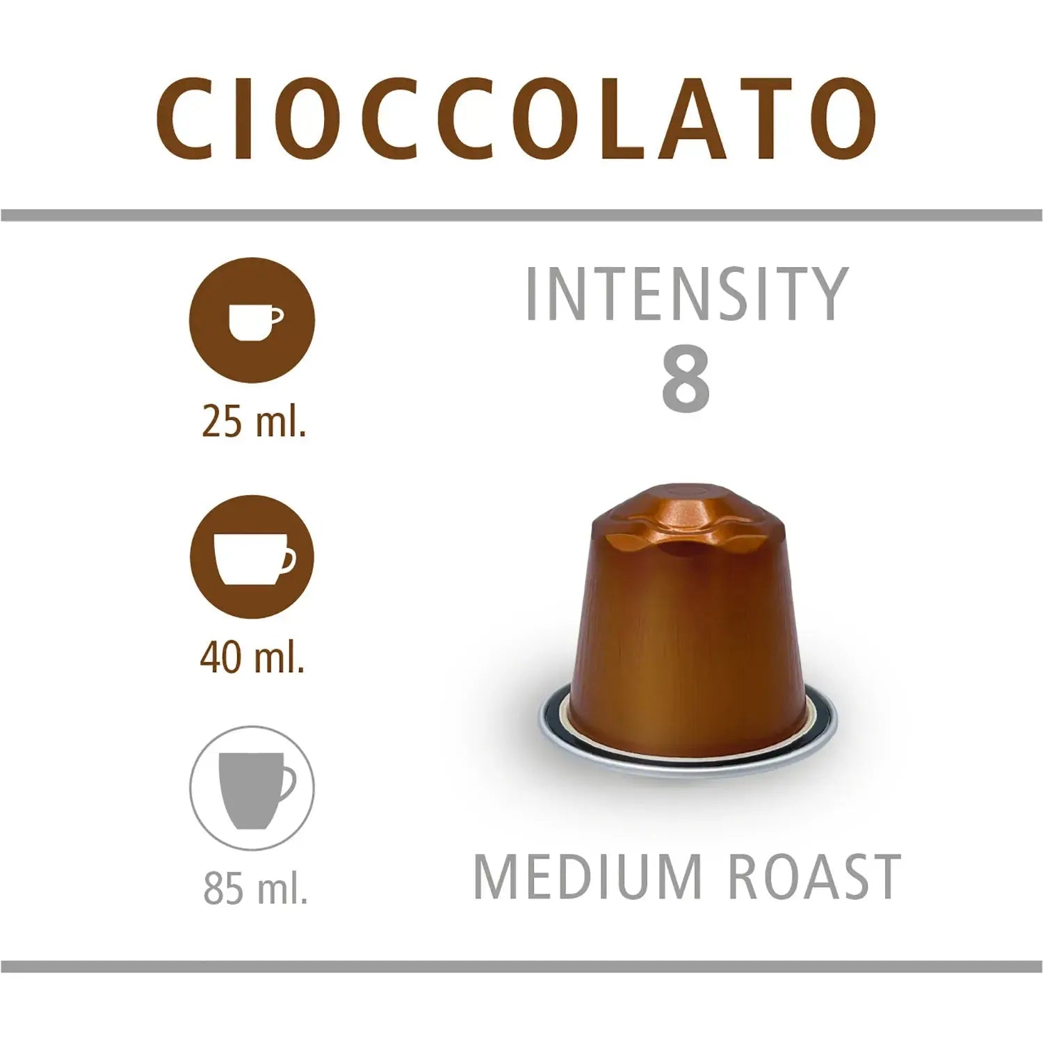 Order Daniel's Blend - Cioccolate Compatible by Nespresso - 10 capsules for LE 145.00 at Coffee & Cream, All your coffee needs in one place. Shop Coffee, Beans, Ground Coffee, Instant Coffee, Creamers, Coffee Machines, Blenders, and more. 50+ Brands Monin