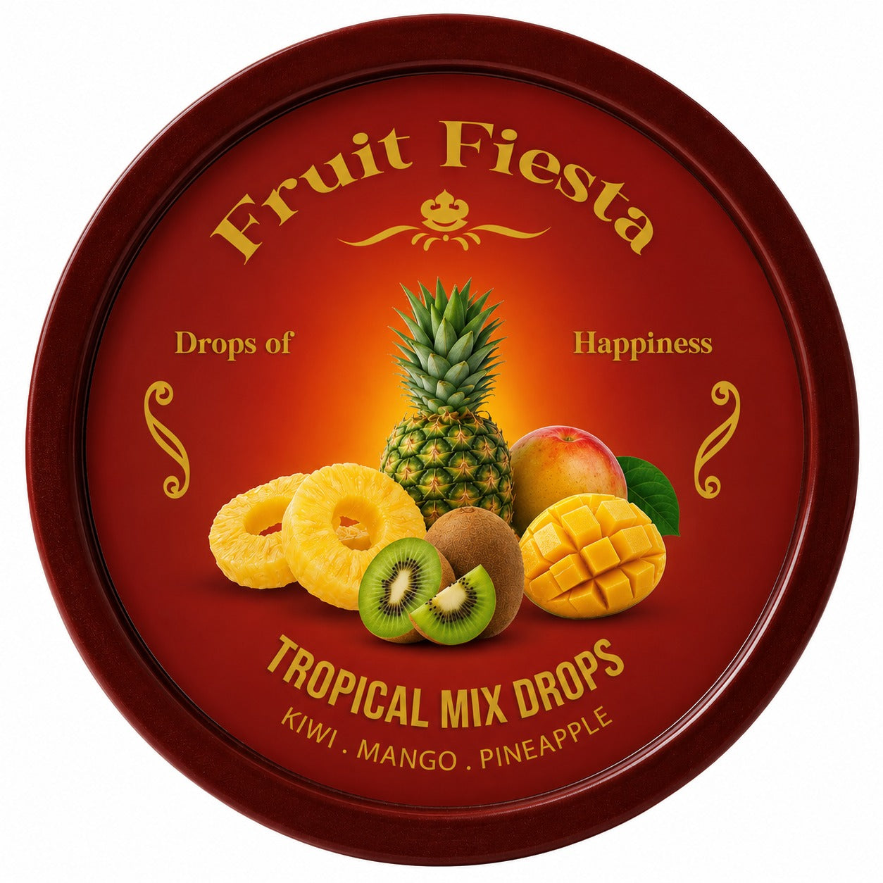 Fruit Fiesta Tropical Mix Drops 120g