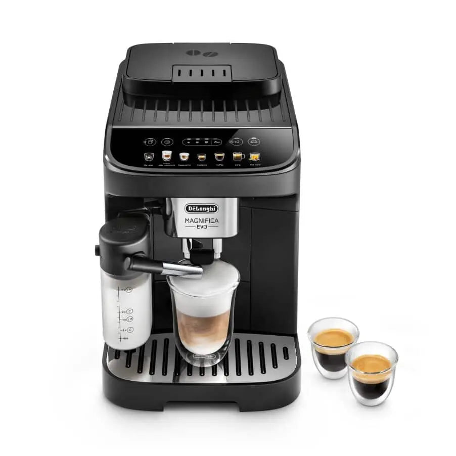 Order Delonghi Magnifica Evo One Touch Bean to Cup Coffee Machine ECAM292.81 Black for LE 44590.00 at Coffee & Cream, All your coffee needs in one place. Shop Coffee, Beans, Ground Coffee, Instant Coffee, Creamers, Coffee Machines, Blenders, and more. 50+