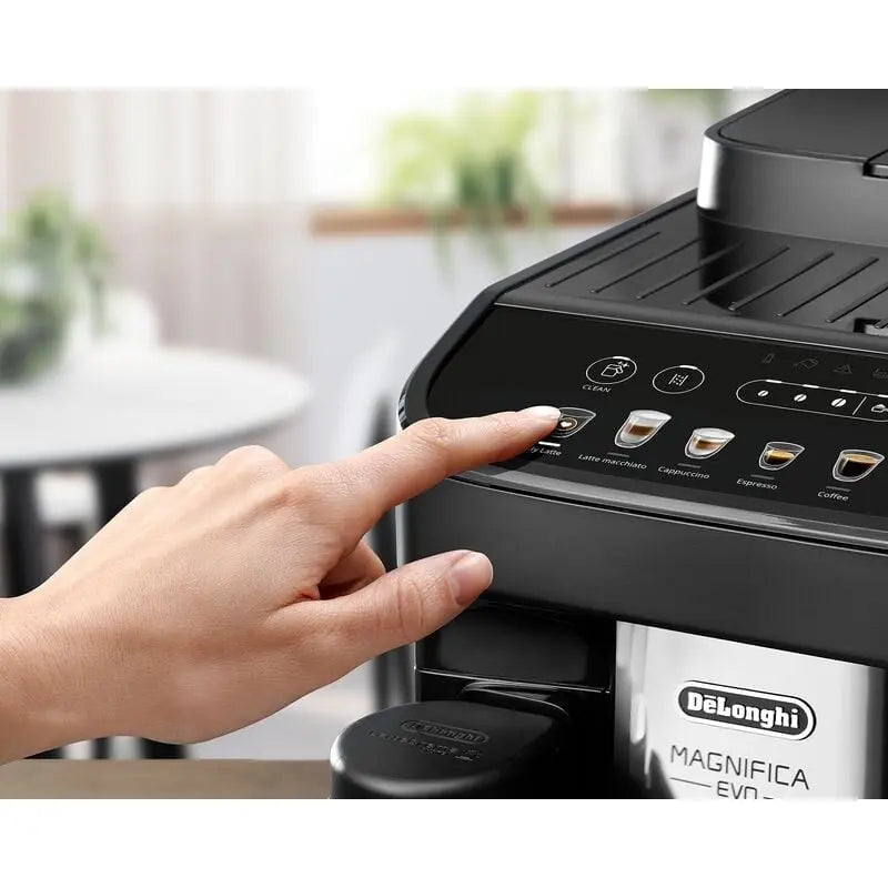 Order Delonghi Magnifica Evo One Touch Bean to Cup Coffee Machine ECAM292.81 Black for LE 44590.00 at Coffee & Cream, All your coffee needs in one place. Shop Coffee, Beans, Ground Coffee, Instant Coffee, Creamers, Coffee Machines, Blenders, and more. 50+