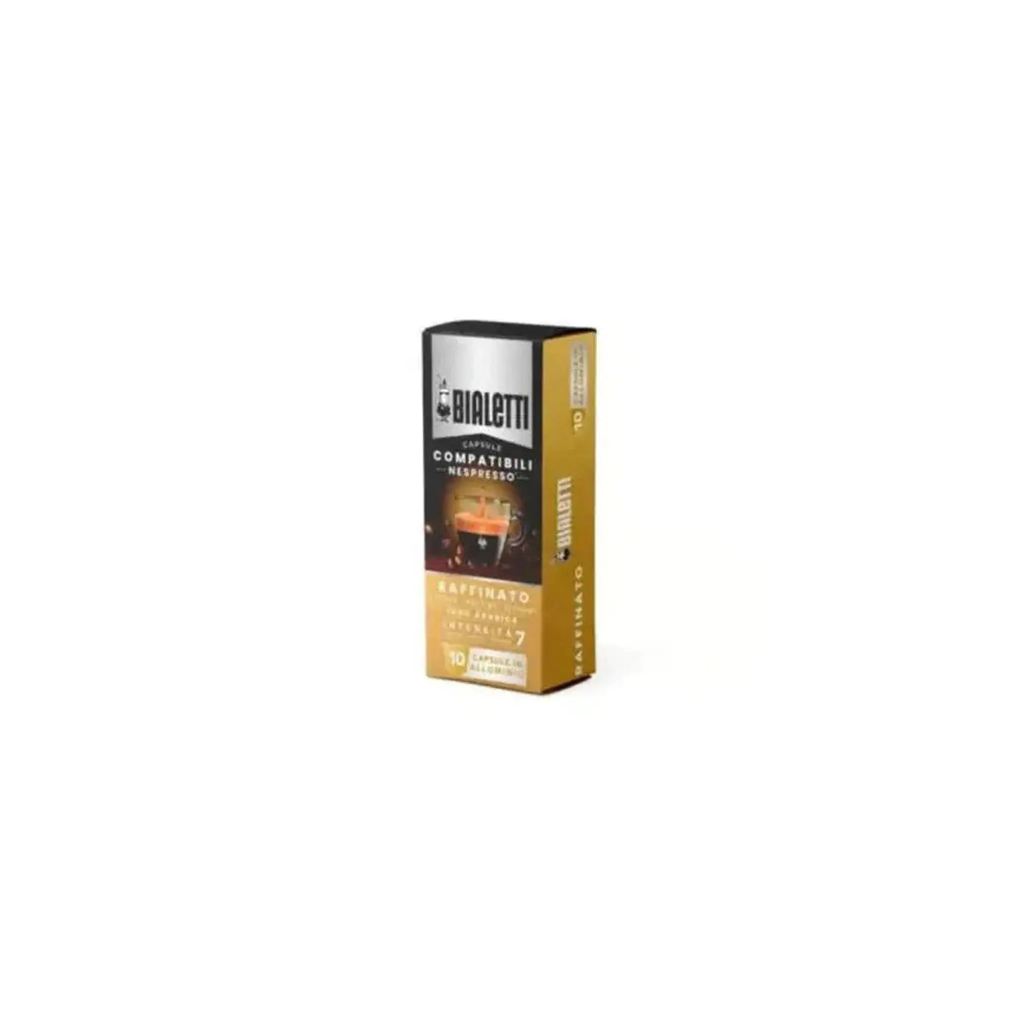 Bialetti - Raffinato Compatible With Nespresso - 10 Capsules at Coffee & Cream Egypt