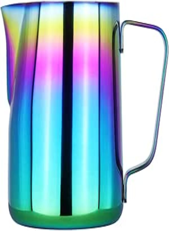 Stainless Steel Milk Frothing Pitcher - Colors Gradient - 1000 ml