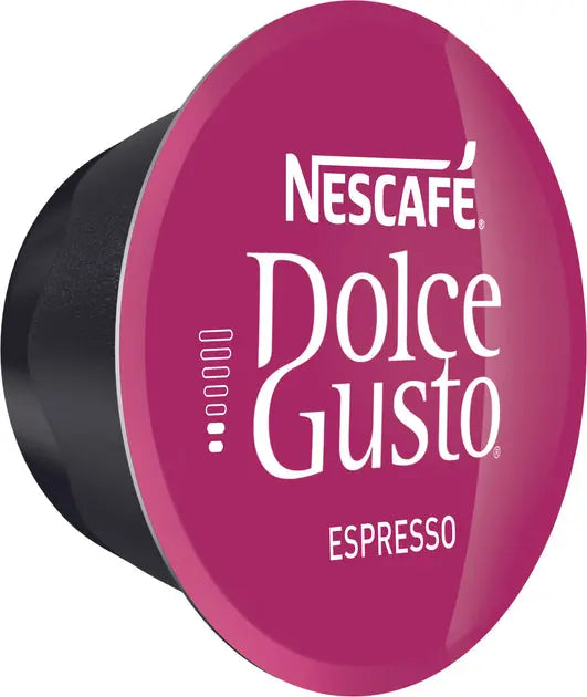 Order Nescafe Dolce Gusto Espresso 5 Coffee - 16 Capsules for LE 395.00 at Coffee & Cream, All your coffee needs in one place. Shop Coffee, Beans, Ground Coffee, Instant Coffee, Creamers, Coffee Machines, Blenders, Coffee and more. 50+ Brands Monin, Lavaz