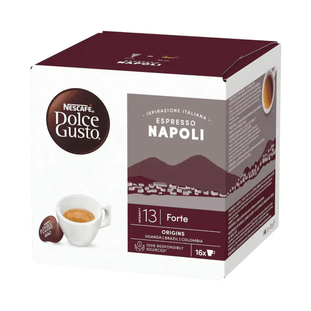 Nescafe Dolce Gusto Espresso Napoli Coffee Capsules - 16 Capsules at Coffee & Cream Egypt