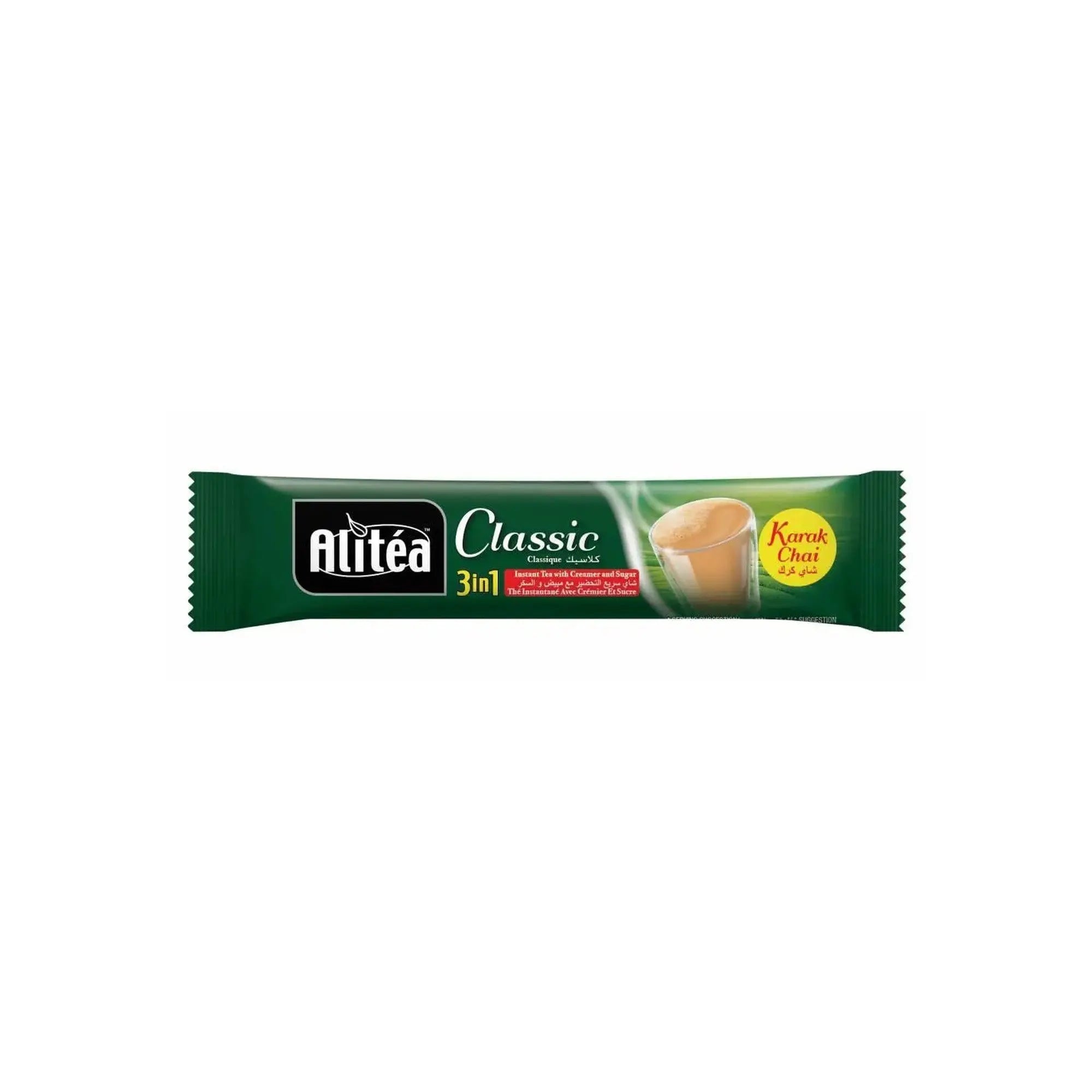 Order Alitea - classic Tea With Creamer & Sugar 3 in 1 - 15 sachets for LE 225.00 at Coffee & Cream, All your coffee needs in one place. Shop Coffee, Beans, Ground Coffee, Instant Coffee, Creamers, Coffee Machines, Blenders, and more. 50+ Brands Monin, La