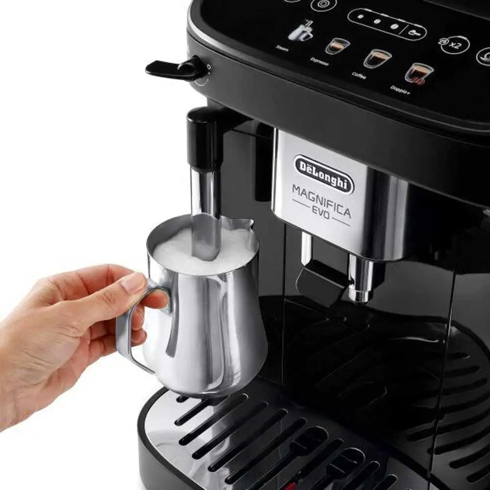 Delonghi - Magnifica Evo Doppio+ Automatic Espresso Machine Ecam290.22.b - Black (Used) Coffee & Cream