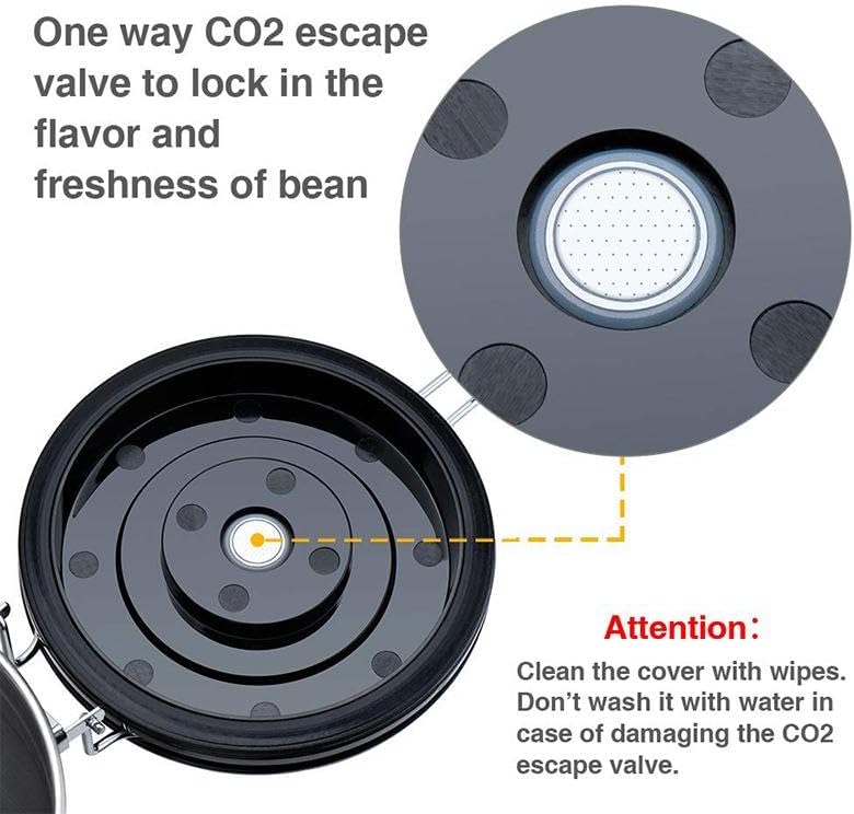 Coffee Bean Storage Canister 1.2L