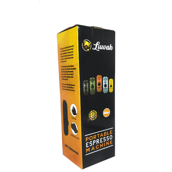 Luwak Portable Manual Espresso Machine - Yellow