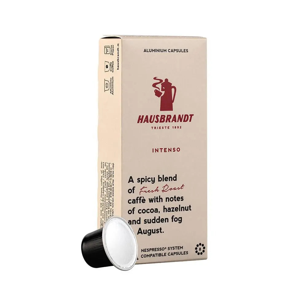 Hausbrandt - Intenso coffee capsules - 10 Capsules at Coffee & Cream Egypt