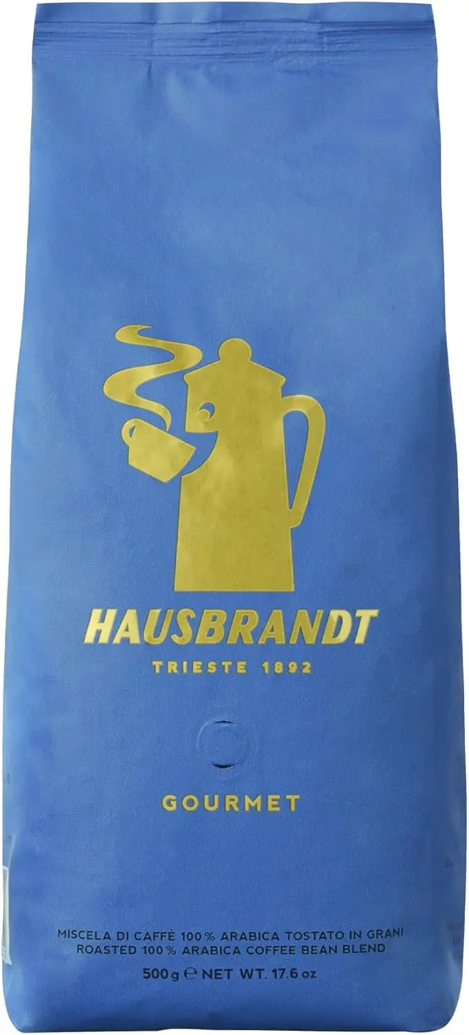 Hausbrandt - Gourmet 100% arabica Whole Beans - 500g Coffee & Cream