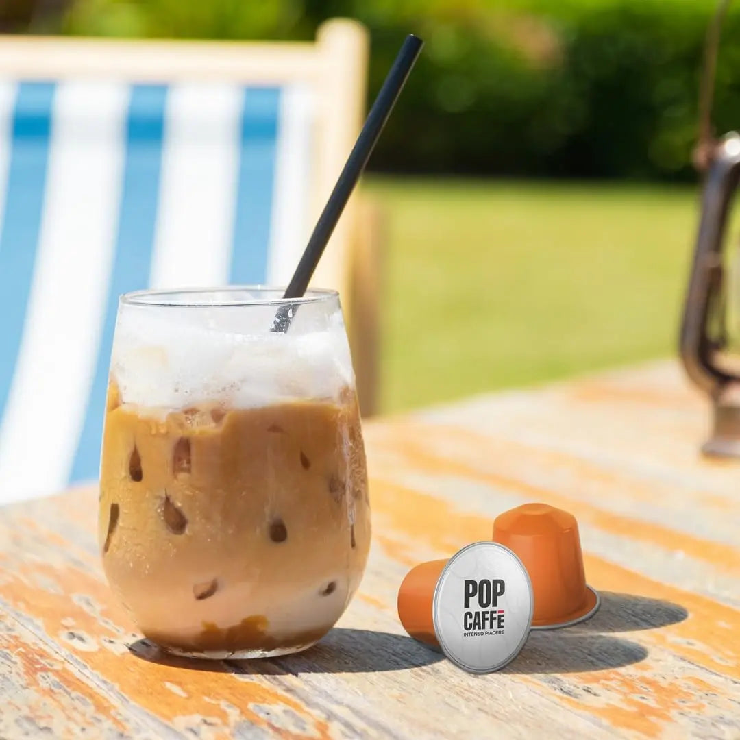 POP CAFFE - Intenso Coffee Capsules - 10 Capsules Coffee & Cream