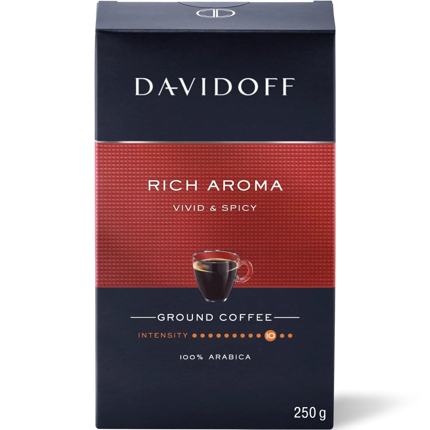 Order Davidoff - Café Espresso Rich Aroma Vivid & Spicy Ground Espresso Coffee - 250g for LE 249.00 at Coffee & Cream, All your coffee needs in one place. Shop Coffee, Beans, Ground Coffee, Instant Coffee, Creamers, Coffee Machines, Blenders, and more. 50