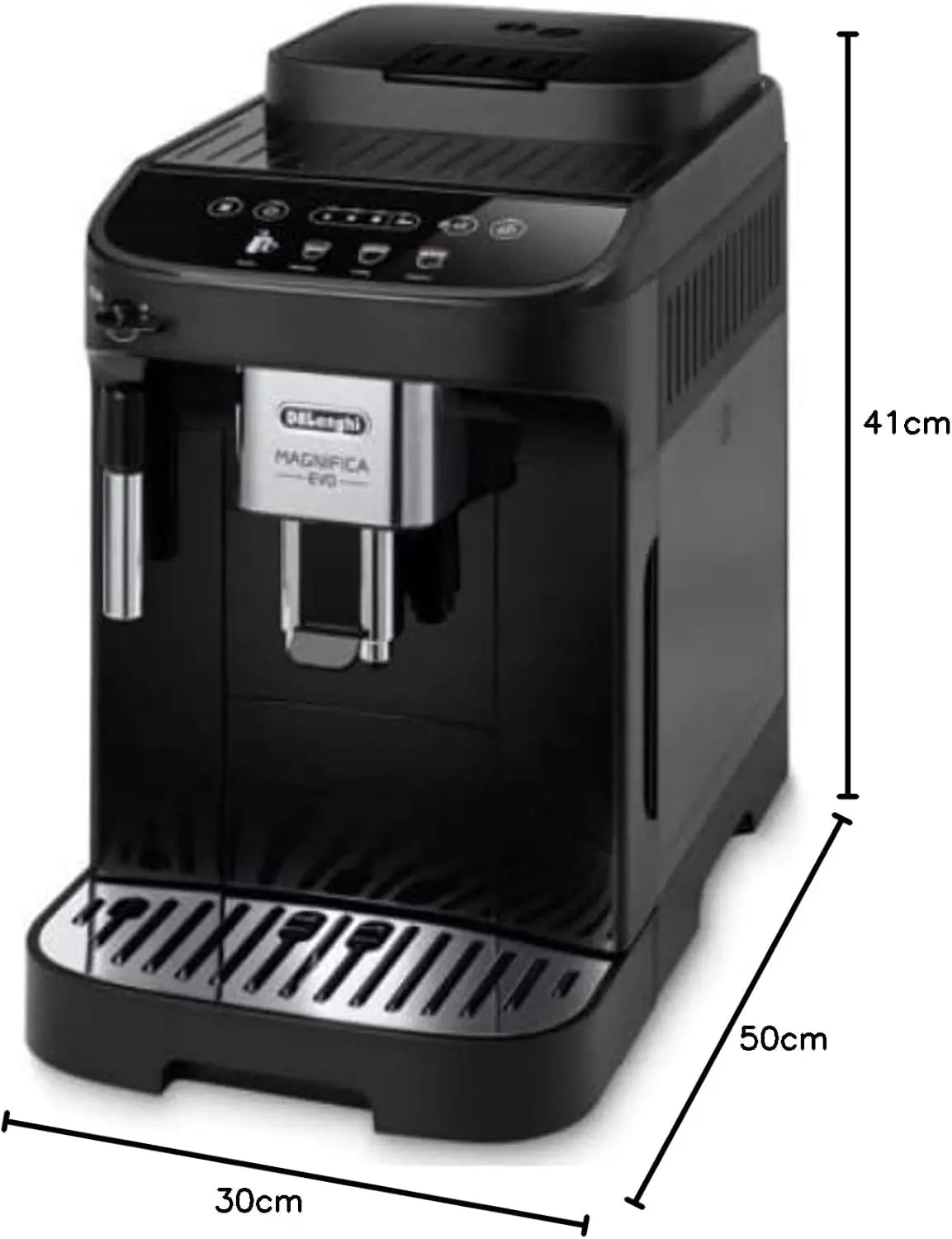 Delonghi - Magnifica Evo Doppio+ Automatic Espresso Machine Ecam290.22.b - Black (Used) Coffee & Cream