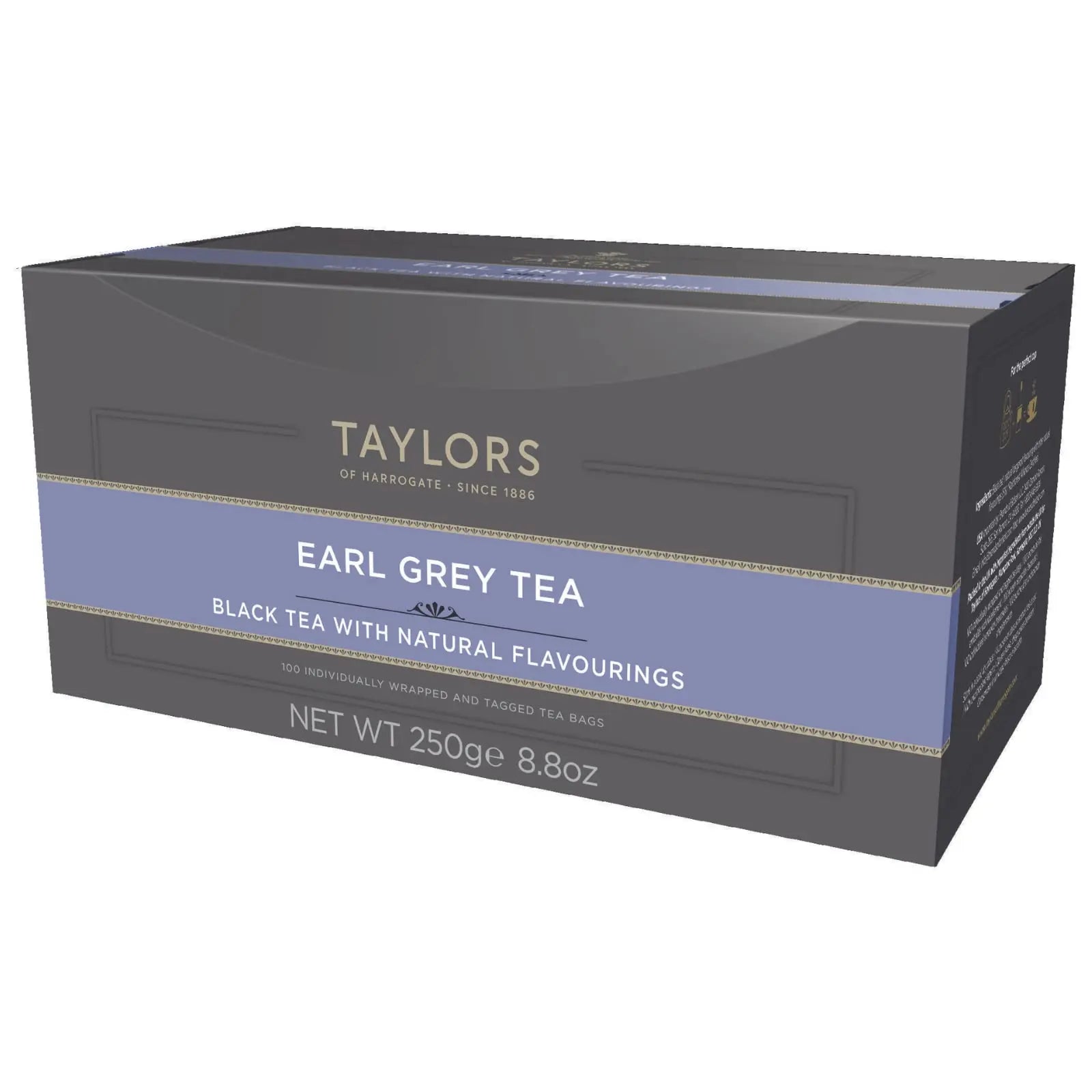 Order Taylors - of Harrogate Earl Grey Tea - 250g for LE 335.00 at Coffee & Cream, All your coffee needs in one place. Shop Coffee, Beans, Ground Coffee, Instant Coffee, Creamers, Coffee Machines, Blenders, and more. 50+ Brands Monin, Lavazza, Starbucks,