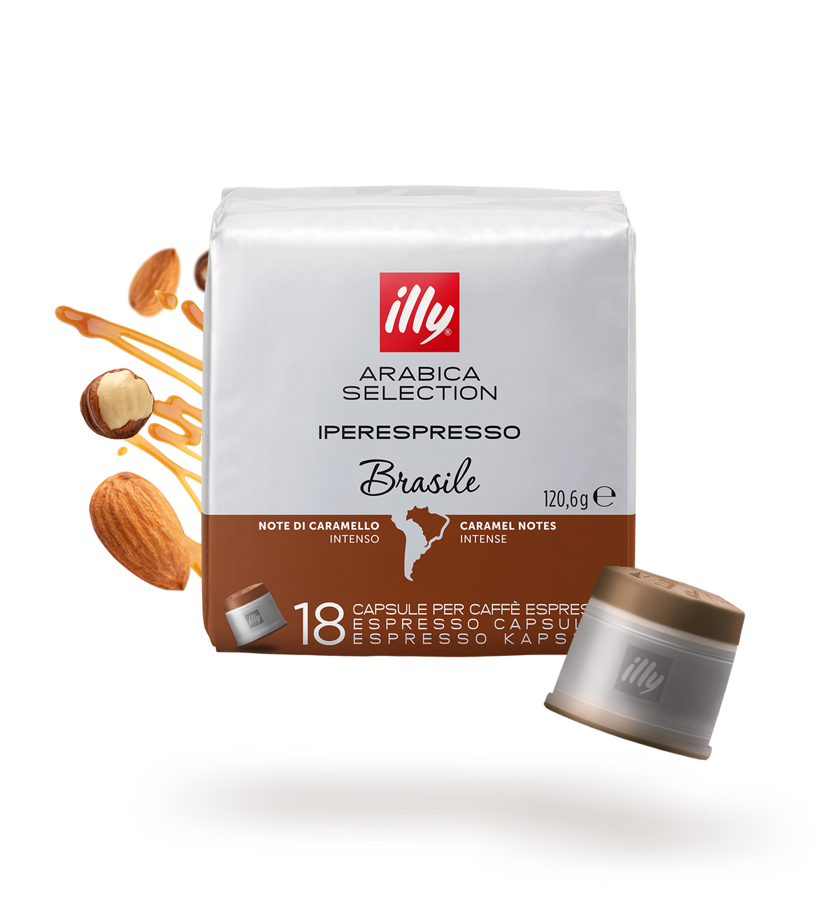 Illy Iperespresso Arabica Selection Brazil Capsules 18 Pieces