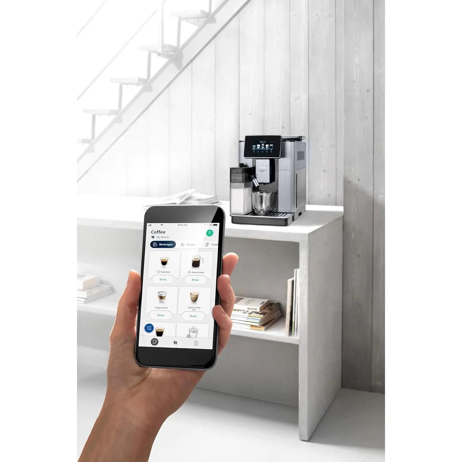 Order De'longhi PrimaDonna Soul Automatic coffee makers ECAM610.75.MB for LE 106990.00 at Coffee & Cream, All your coffee needs in one place. Shop Coffee, Beans, Ground Coffee, Instant Coffee, Creamers, Coffee Machines, Blenders, Coffee Makers & Espresso