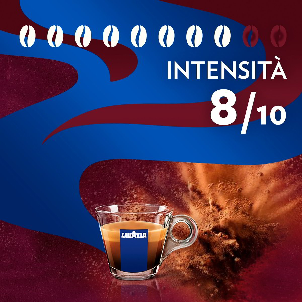 Lavazza Crema e Gusto Ricco Ground Coffee - 4 x 250g