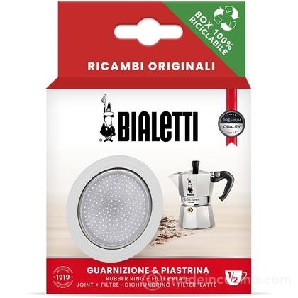 Bialetti La Mokina Replacement Gasket and Filter Set ½ Cup