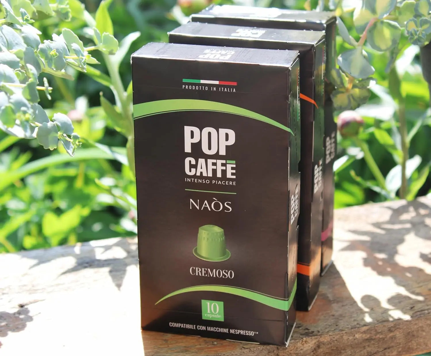 POP CAFFE - Cremoso offee capsules - 10 Capsules Coffee & Cream