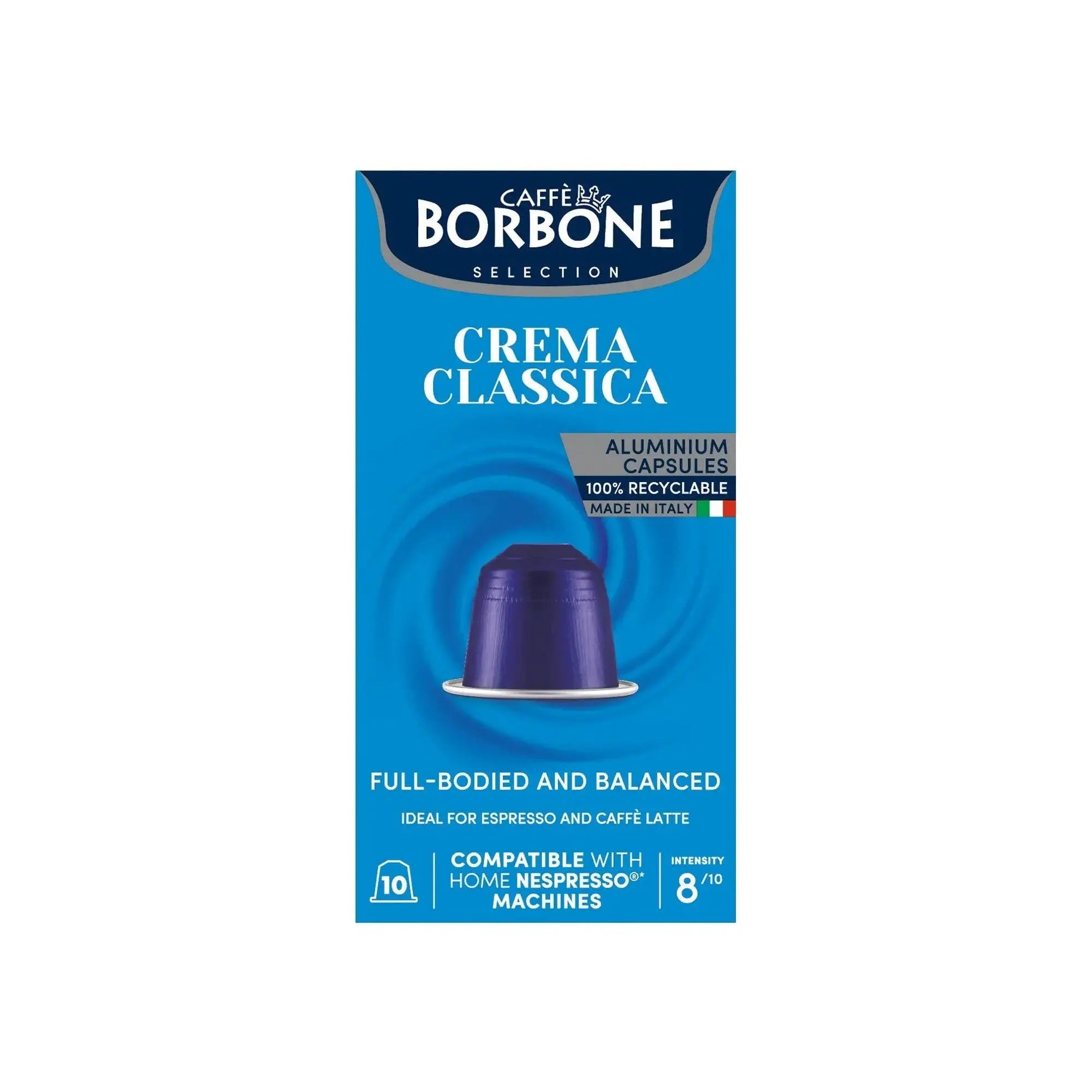 Coffee Stories Caffe Borbone - Crema Classica Nespresso® compatible - 10 capsules at Coffee & Cream Egypt