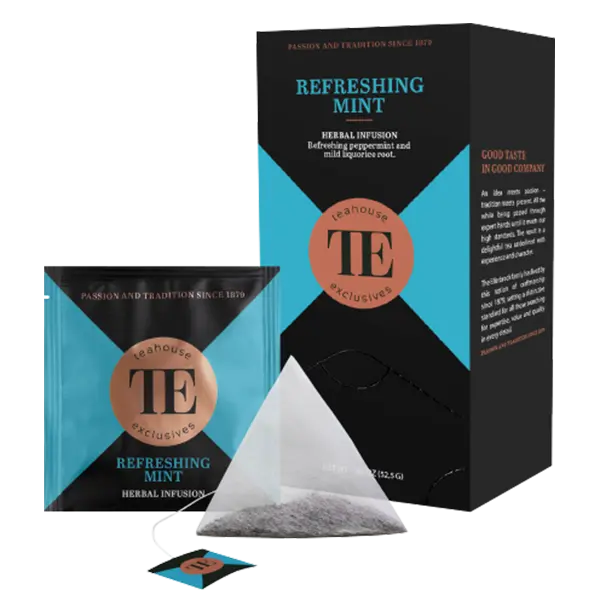 Tawzeea Tea House Exclusive - Refreshing Mint - 10 Sachets at Coffee & Cream Egypt