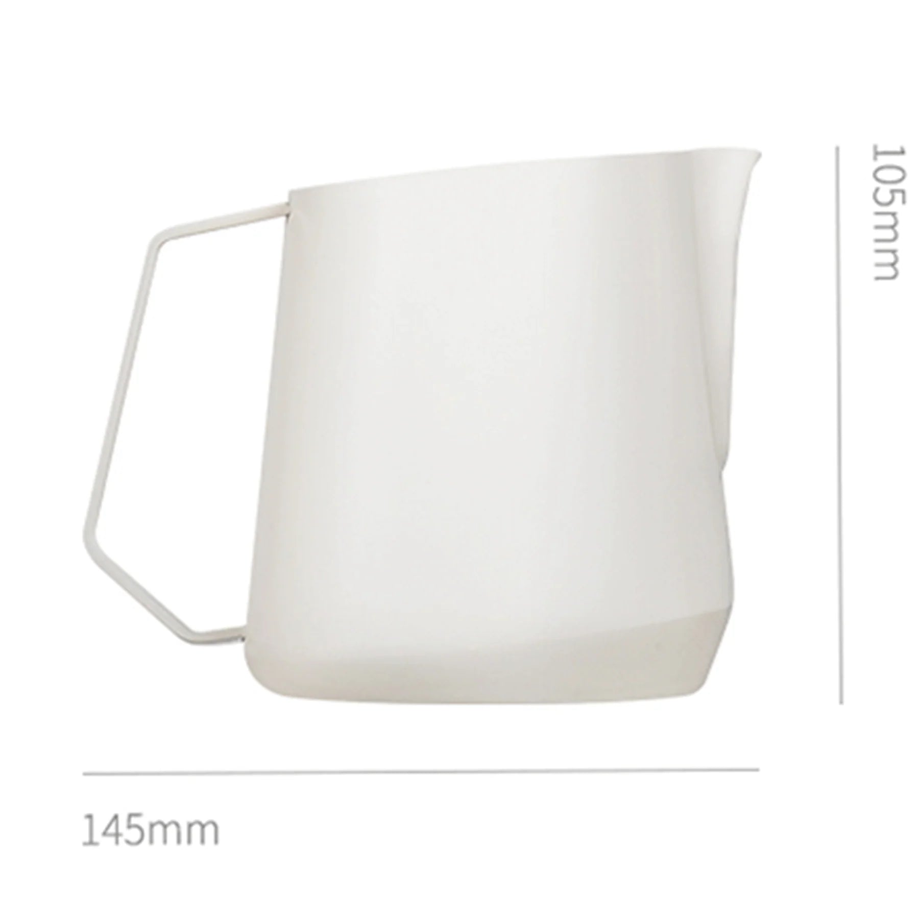 MHW GT Milk Pitcher 600ml Glossy U-shape spout