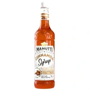 Manutti Cinnamon Syrup - 1L at Coffee & Cream Egypt