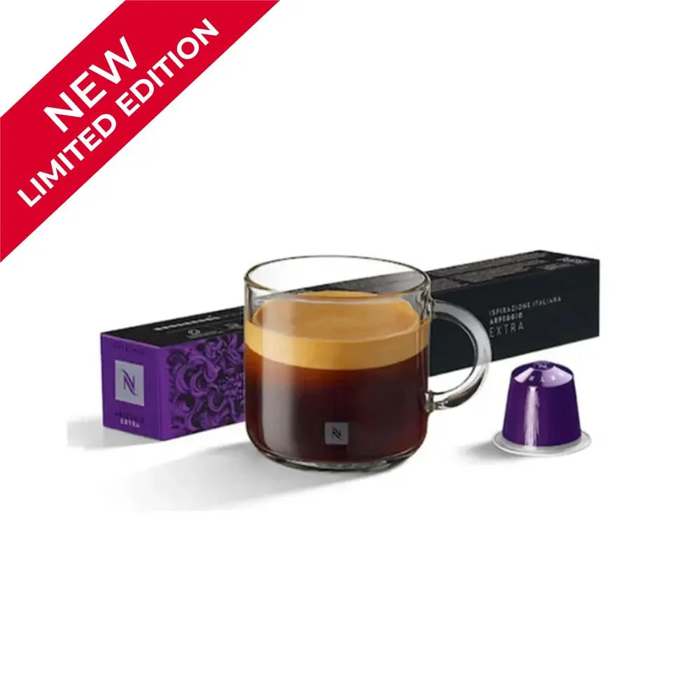 Nespresso Arpeggio Extra Original Espresso Capsules - Intensity 9 - 10 Capsules at Coffee & Cream Egypt