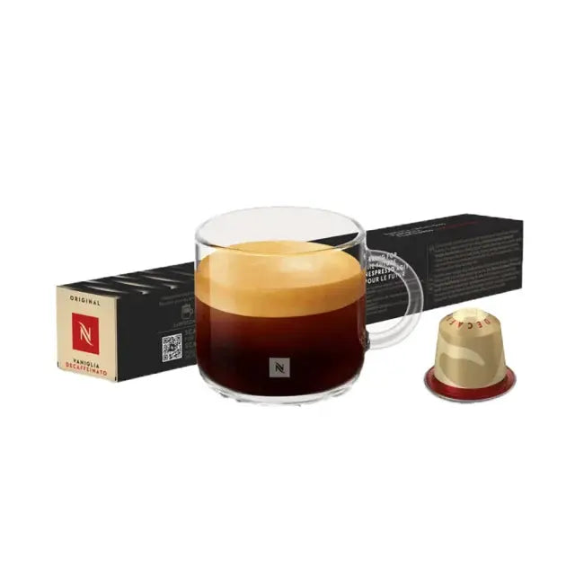 Nespresso Barista Creations Vaniglia DECAF Original Espresso Capsules - Intensity 6 - 10 Capsules at Coffee & Cream E...