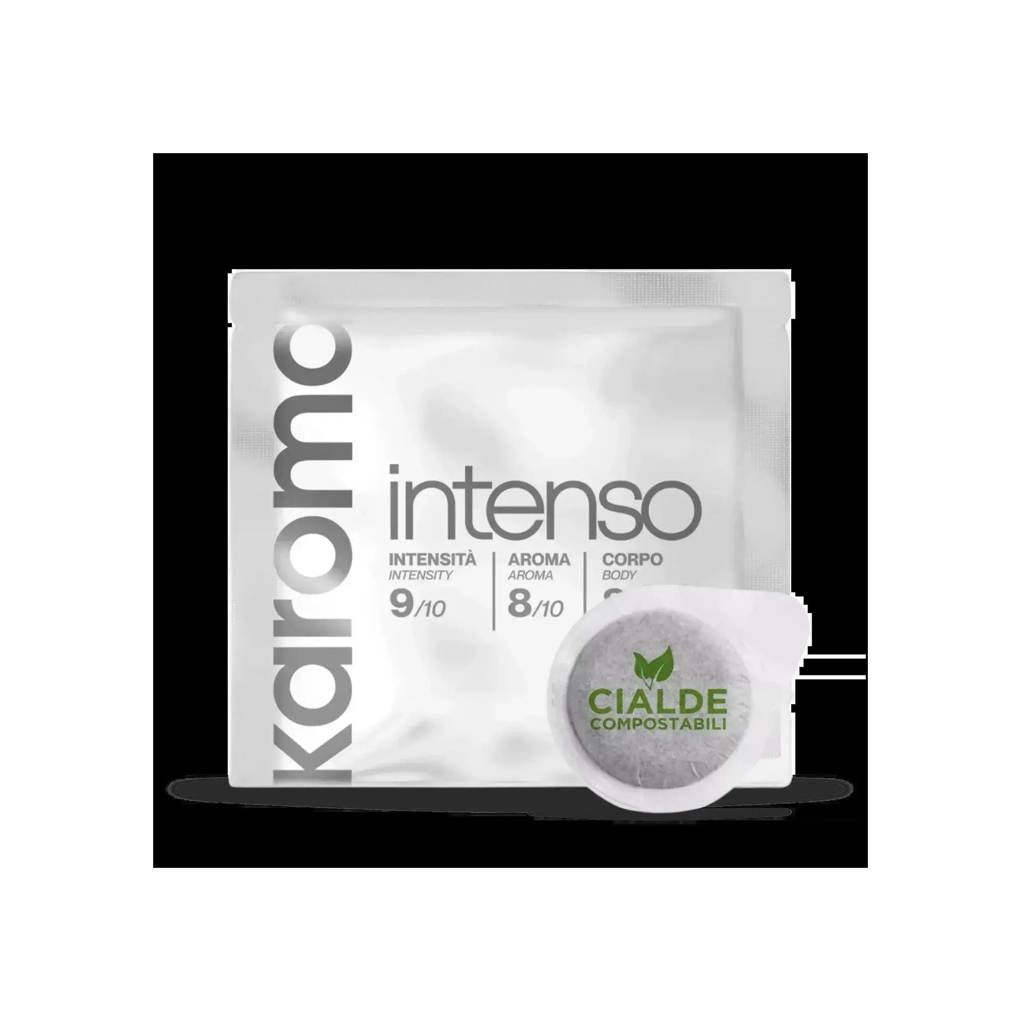 Karoma - Intenso Compostabili ESE - 50 Cialde at Coffee & Cream Egypt