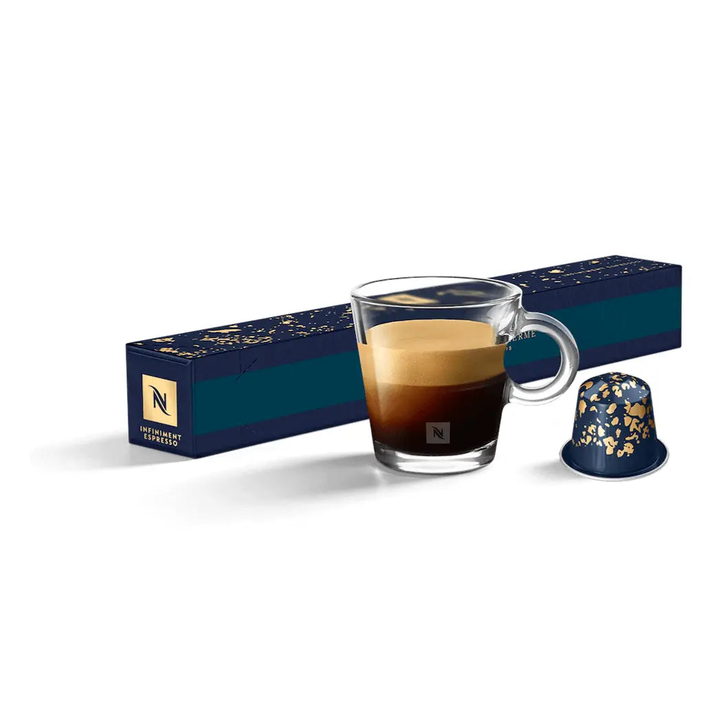 Nespresso Infiniment Espresso - Limited Edition Original Espresso Capsules - Intensity 6 - 10 Capsules at Coffee & Cr...