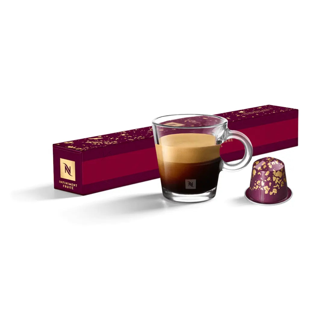 Nespresso Infiniment Fruité - Limited Edition Original Espresso Capsules - Intensity 6 - 10 Capsules at Coffee & Crea...