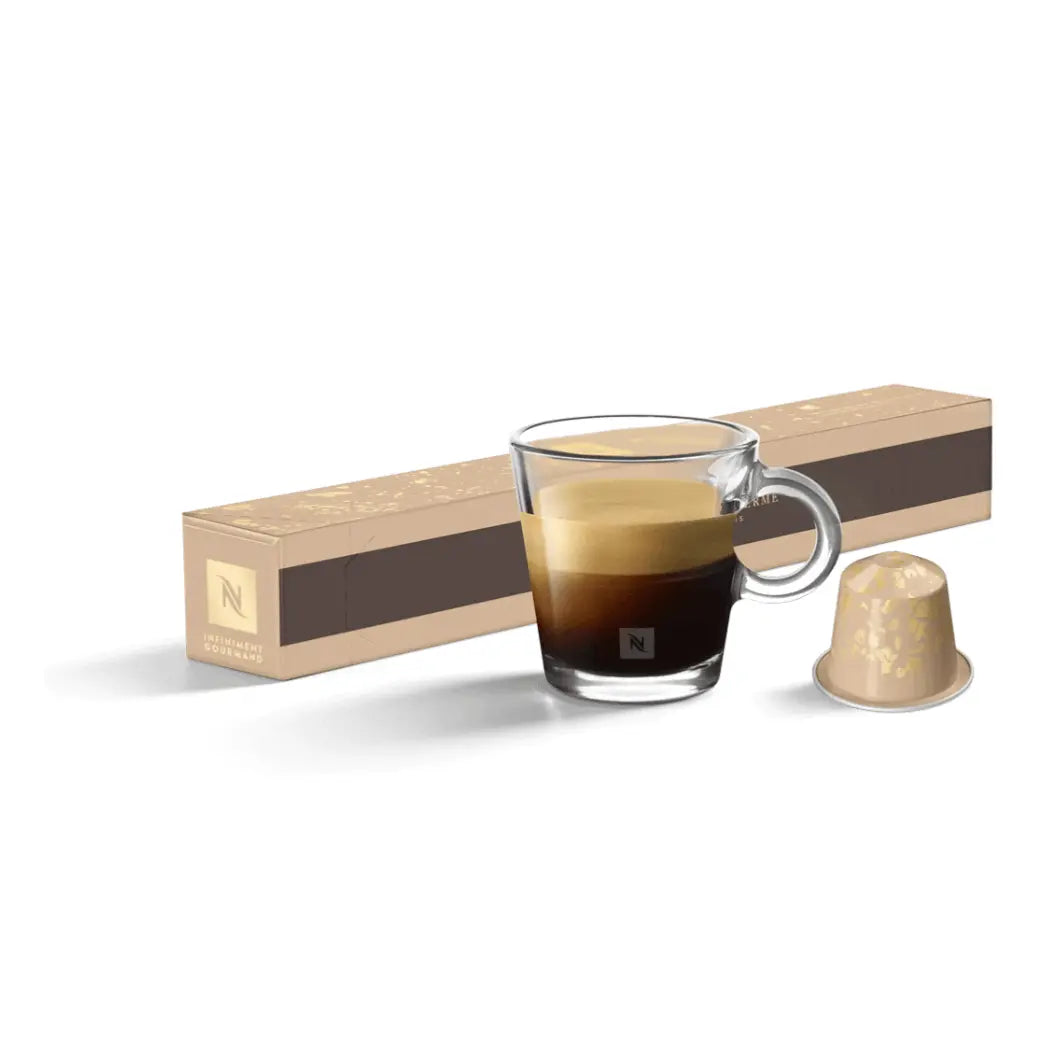 Nespresso Infiniment Gourmand - Limited Edition Original Espresso Capsules - Intensity 6 - 10 Capsules at Coffee & Cr...
