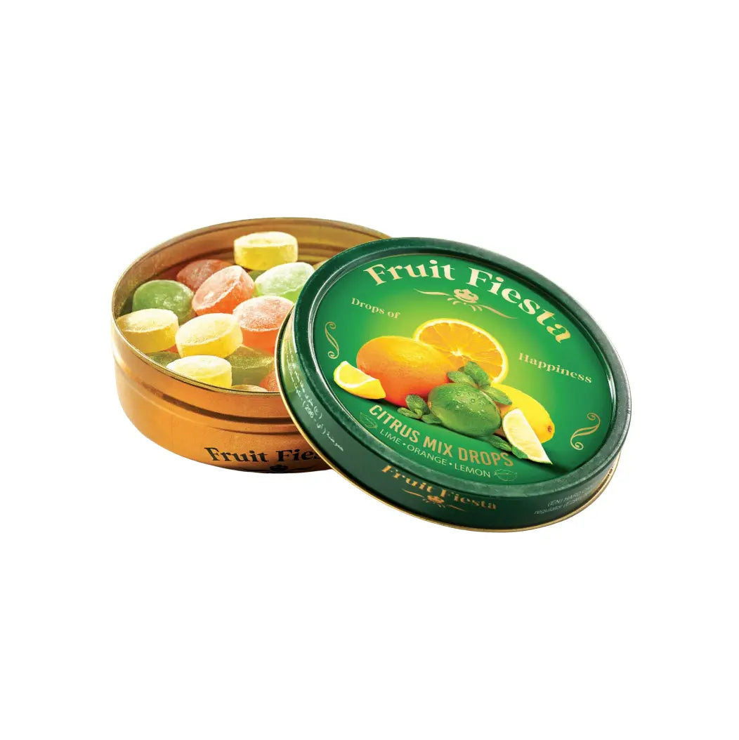 Order Fruit Fiesta - Citrus Mix Drops - 120g for LE 55.00 at Coffee & Cream, All your coffee needs in one place. Shop Coffee, Beans, Ground Coffee, Instant Coffee, Creamers, Coffee Machines, Blenders, and more. 50+ Brands Monin, Lavazza, Starbucks, Nespre