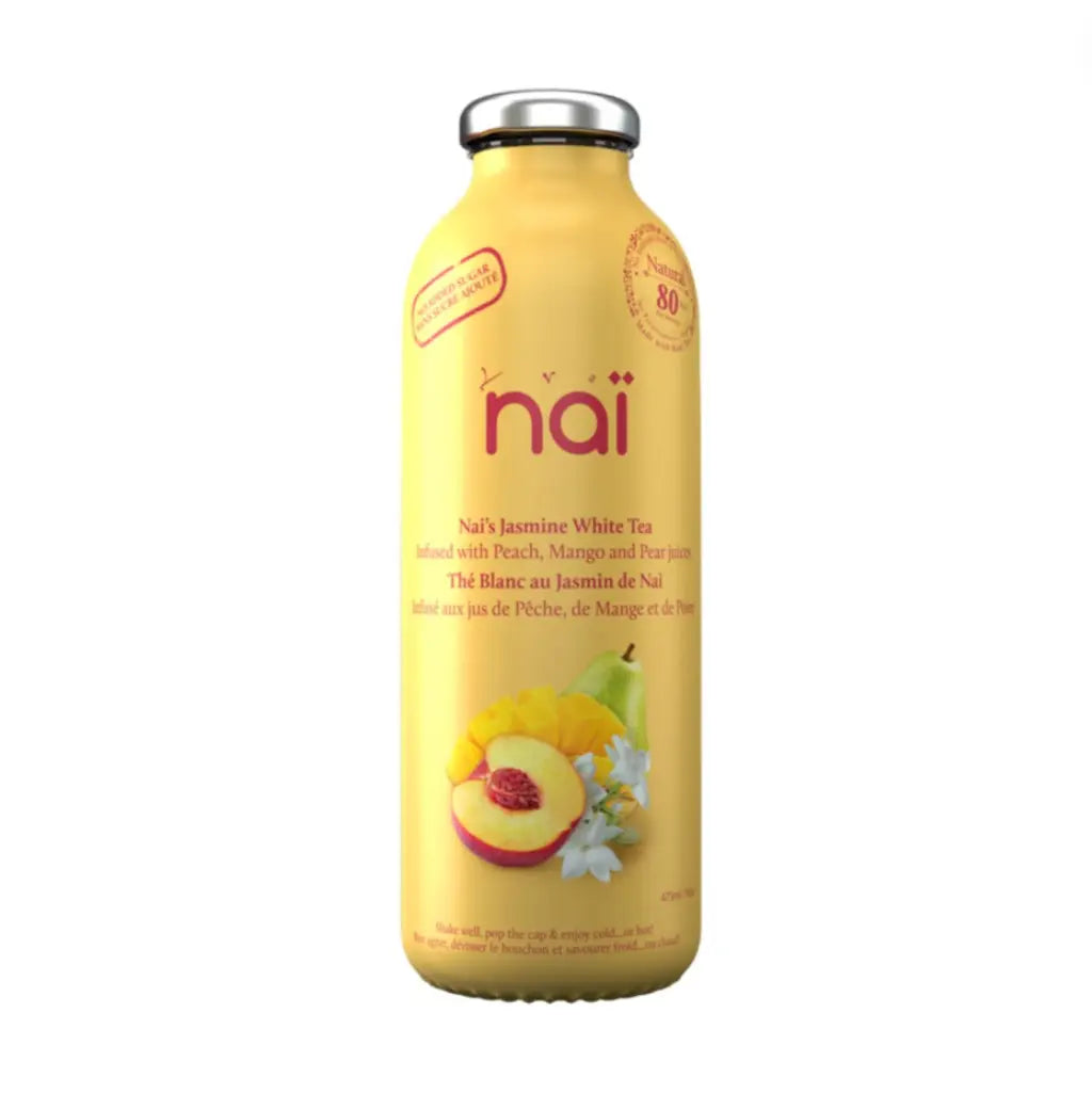 Tawzeea Nai -Jasmine White Tea-Infused With Peach, Mango And Pear- No Added Sugar-370ml. at Coffee & Cream Egypt