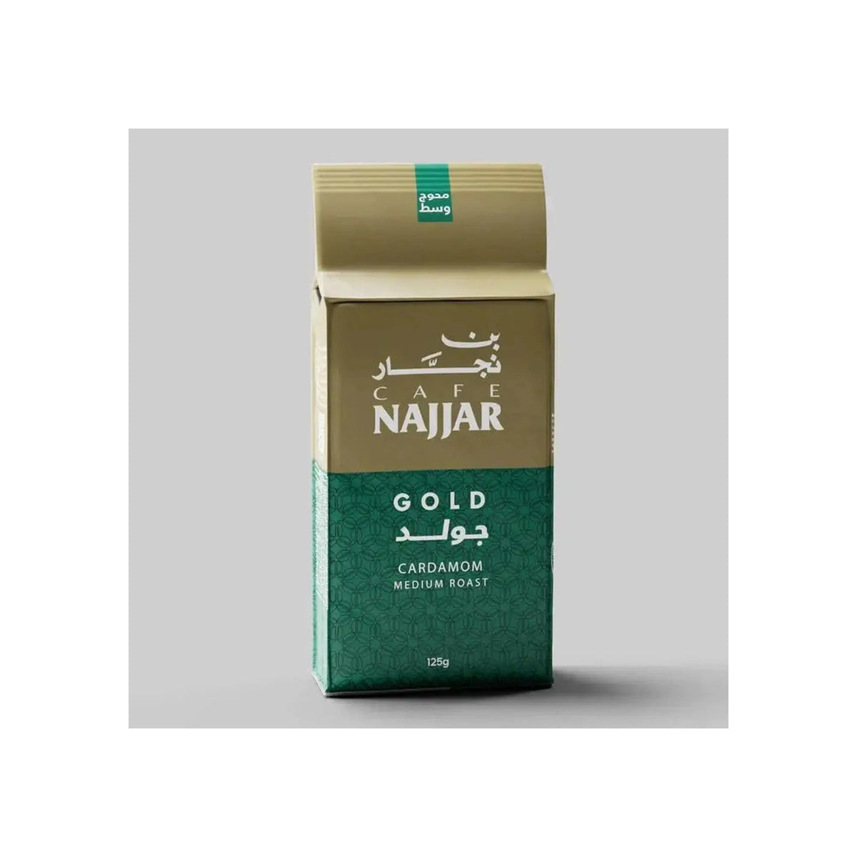 Tawzeea Najjar Cafe - GOLD Medium With Cardamom Turkish Coffee 125g at Coffee & Cream Egypt