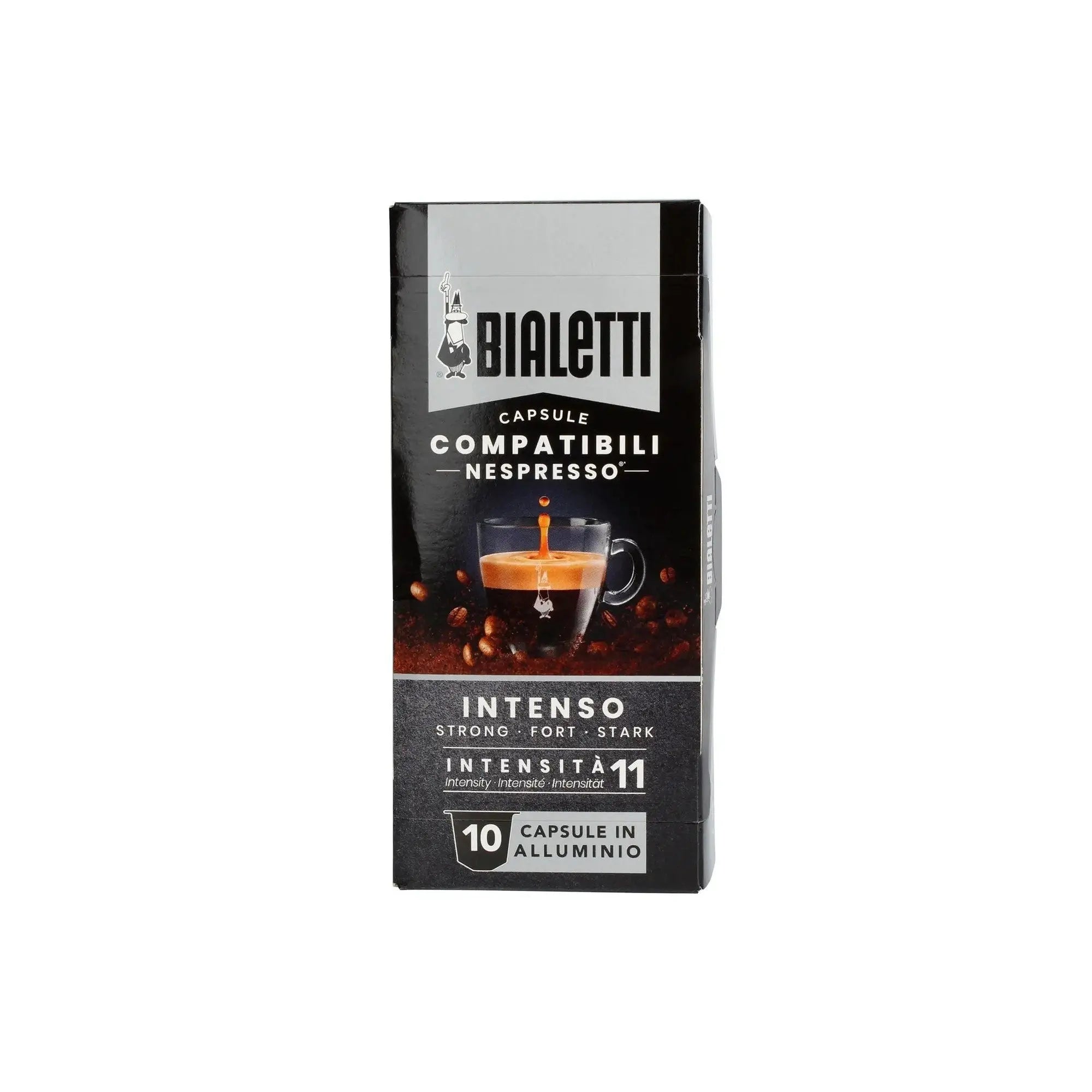 Bialetti - Intenso Compatible With Nespresso - 10 Capsules at Coffee & Cream Egypt