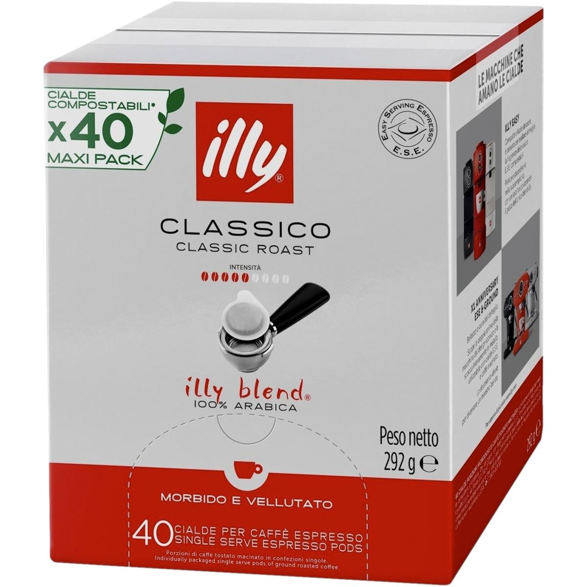 Illy Classico E.S.E. Pods 40 x 7.3g