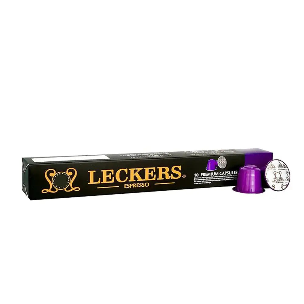 Leckers CAPRI Espresso Compatible by Nespresso 11/12 -10 capsules at Coffee & Cream Egypt