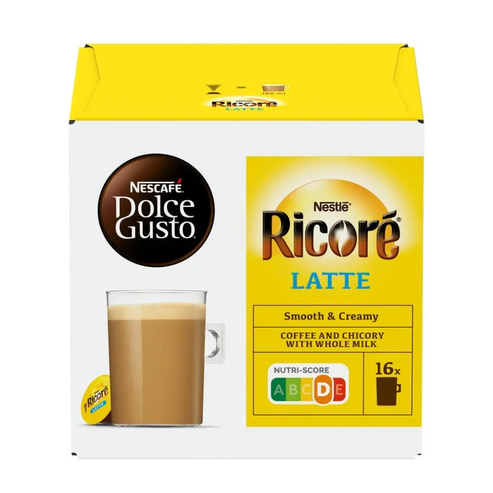 Nescafe Dolce Gusto Ricore Latte - 16 Capsules coffee & cream
