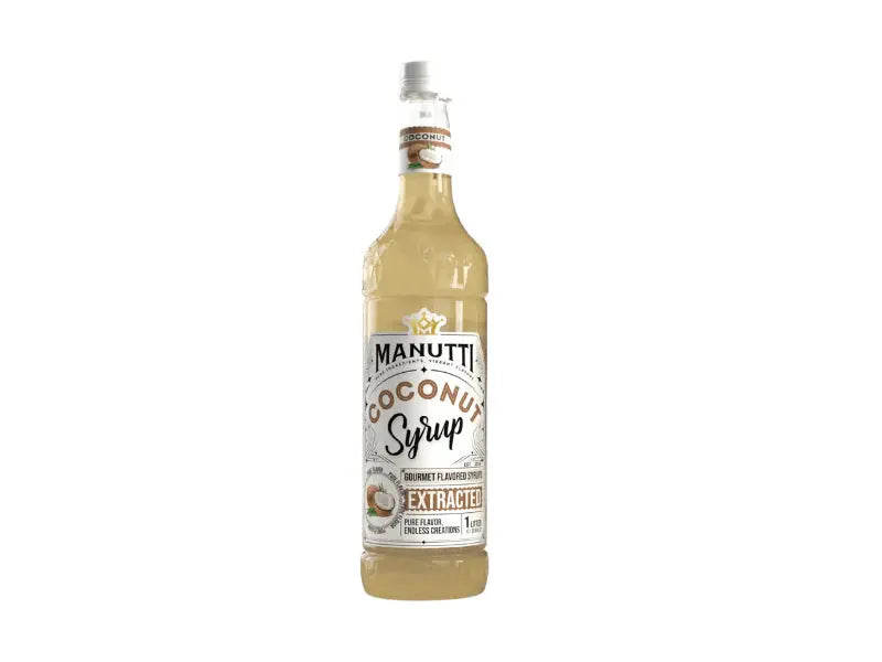 Order Manutti Coconut Syrup - 1L for LE 200.00 at Coffee & Cream, All your coffee needs in one place. Shop Coffee, Beans, Ground Coffee, Instant Coffee, Creamers, Coffee Machines, Blenders, and more. 50+ Brands Monin, Lavazza, Starbucks, Nespresso, Arzum,