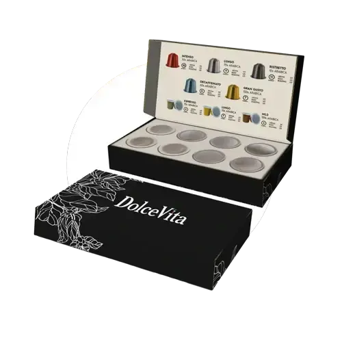 DolceVita - Coffee Wonders Compatible By Nespresso - 8 capsules at Coffee & Cream Egypt