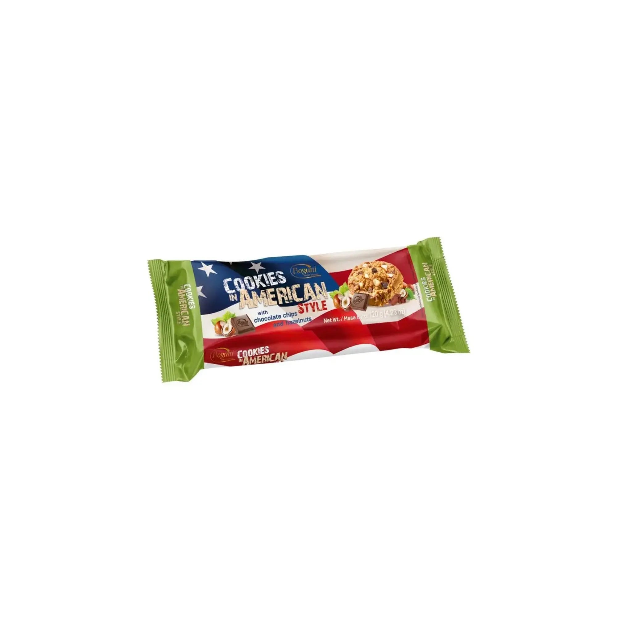 Bogutti - Cookies in American Style with Chocolate Chips & Hazelnuts - 120g at Coffee & Cream Egypt
