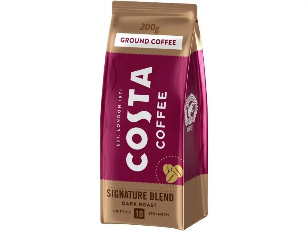 Costa Coffee - SIGNATURE BLEND- Ground Coffee Dark roast - 200 g at Coffee & Cream Egypt