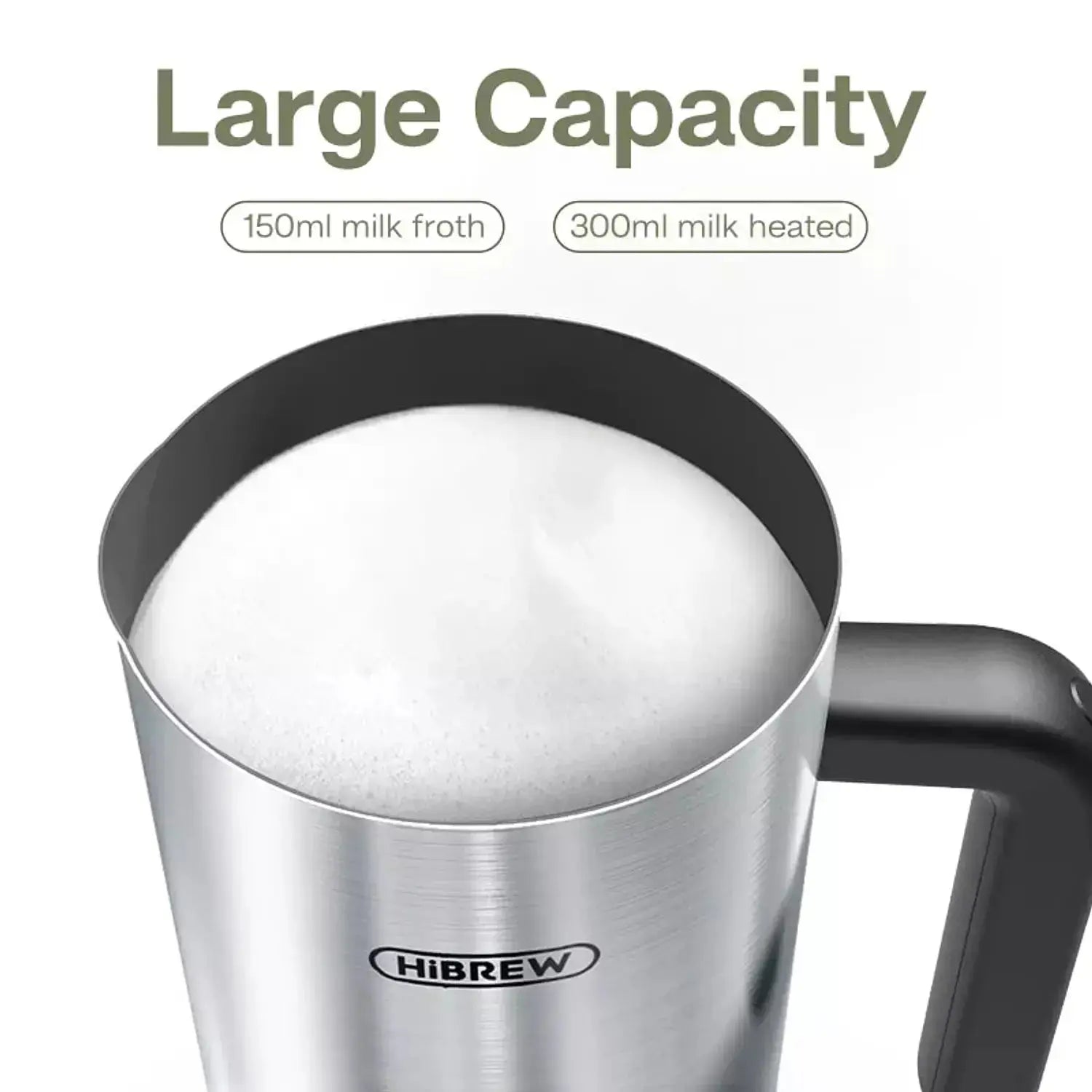 Hibrew - M3A - 4 IN 1 MILK FROTHER Coffee & Cream