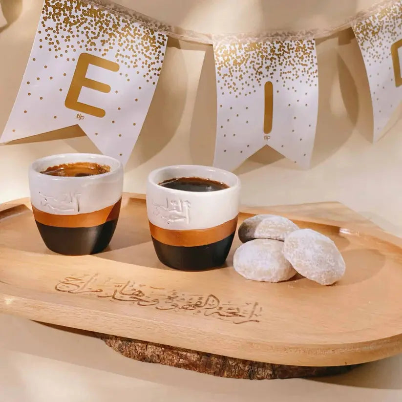 Order Handmade Pottery - Wavy Black & Brown Espresso Cup - 100 ml (Set of 2) for LE 430.00 at Coffee & Cream, All your coffee needs in one place. Shop Coffee, Beans, Ground Coffee, Instant Coffee, Creamers, Coffee Machines, Blenders, and more. 50+ Brands