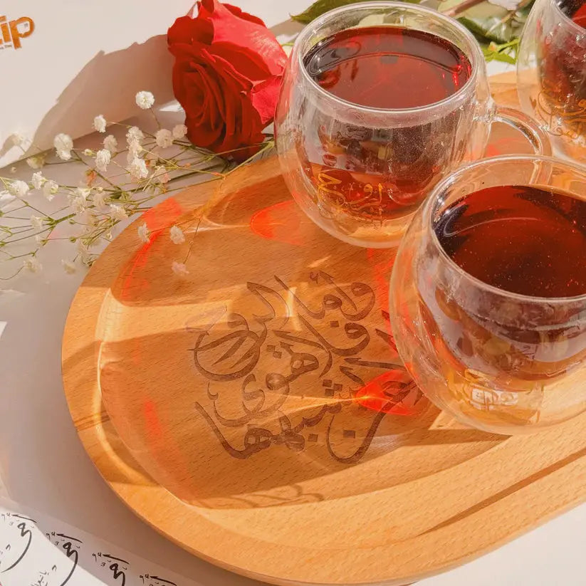 Order Handmade Glass -The Soul Of The Heart Tea Set - 6 Pieces + Tray for LE 2100.00 at Coffee & Cream, All your coffee needs in one place. Shop Coffee, Beans, Ground Coffee, Instant Coffee, Creamers, Coffee Machines, Blenders, equipment and more. 50+ Bra