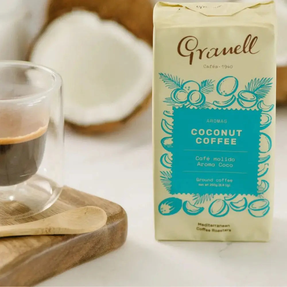 Granell - Coconut Ground Coffee - 250g Coffee & Cream