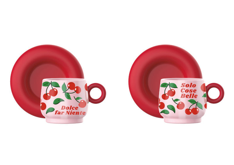 Bialetti Set 2 Tazzine Ciliegie espresso cups